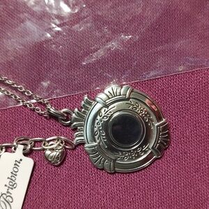 Brighton Silver Medallion Necklace